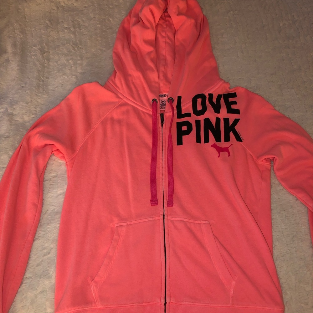 PINK Zip Up
